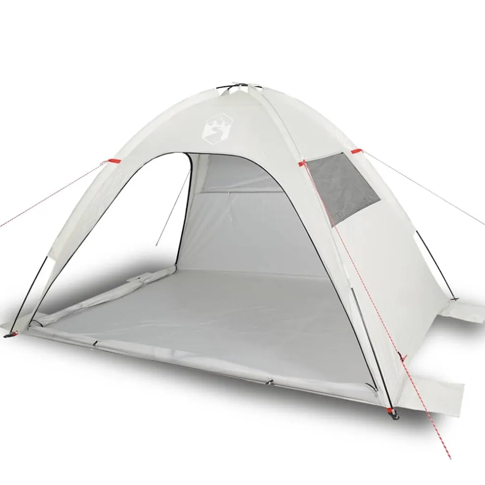 vidaXL Strandtent waterdicht grijs