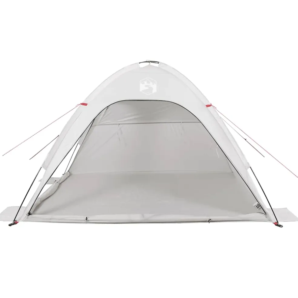 vidaXL Strandtent waterdicht grijs