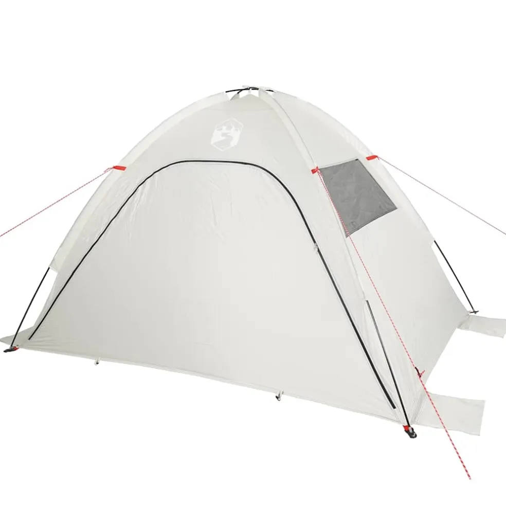 vidaXL Strandtent waterdicht grijs