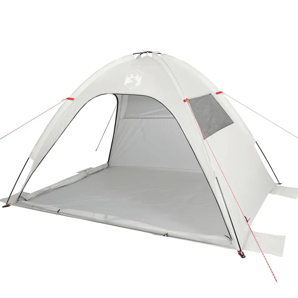 vidaXL Strandtent waterdicht grijs