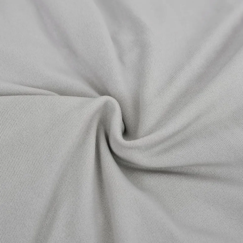 vidaXL Stretch meubelhoes voor bank grijs polyester jersey