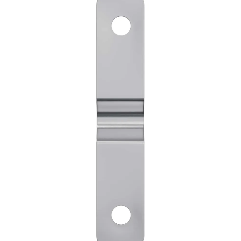 vidaXL Strijkplaat 2 st Zilver 50 x 10 x 1,2 mm IJzer