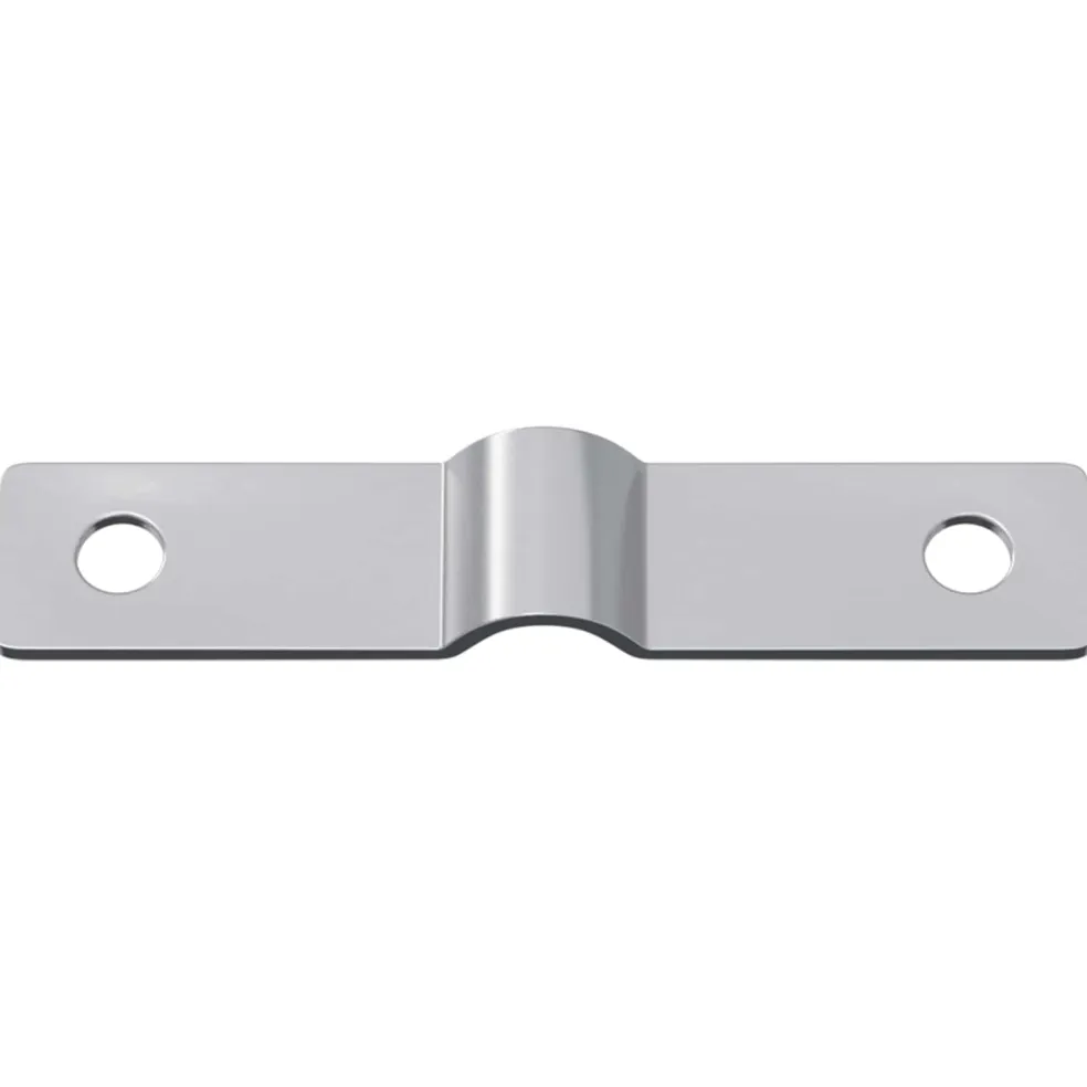 vidaXL Strijkplaat 2 st Zilver 50 x 10 x 1,2 mm IJzer