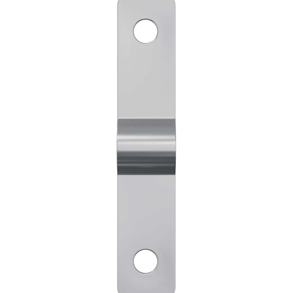 vidaXL Strijkplaat 2 st Zilver 50 x 10 x 1,2 mm IJzer