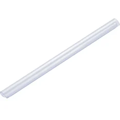 vidaXL 100 st Schuttingstrookklemmen PVC transparant