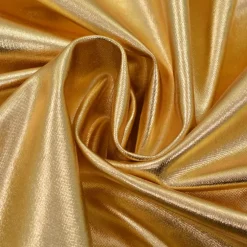 vidaXL 6 st Stoelhoezen recht stretch goud
