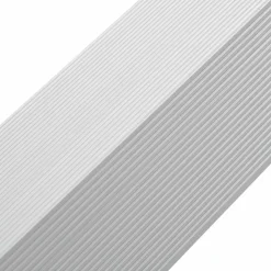 vidaXL 5 st Terras hoekplinten 170 cm aluminium zilverkleurig