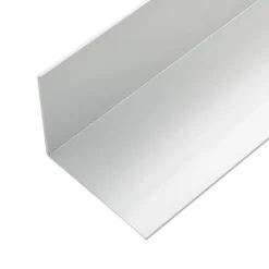 vidaXL 5 st Terras hoekplinten 170 cm aluminium zilverkleurig