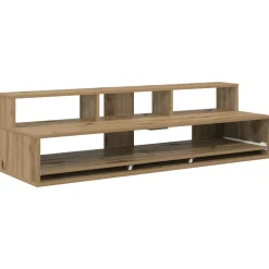 vidaXL studiobureau Artisanaal eiken 152 x 42,5 x 36 cm Bewerkt hout