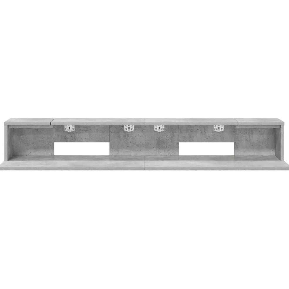 vidaXL studiobureau Betongrijs 152 x 36 x 19,5 cm Bewerkt hout