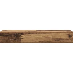 vidaXL studiobureau Eikenhout 152 x 40 x 19,5 cm Bewerkt hout