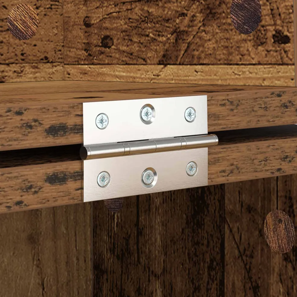 vidaXL studiobureau Eikenhout 152 x 40 x 19,5 cm Bewerkt hout