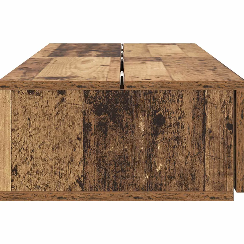 vidaXL studiobureau Eikenhout 152 x 40 x 19,5 cm Bewerkt hout