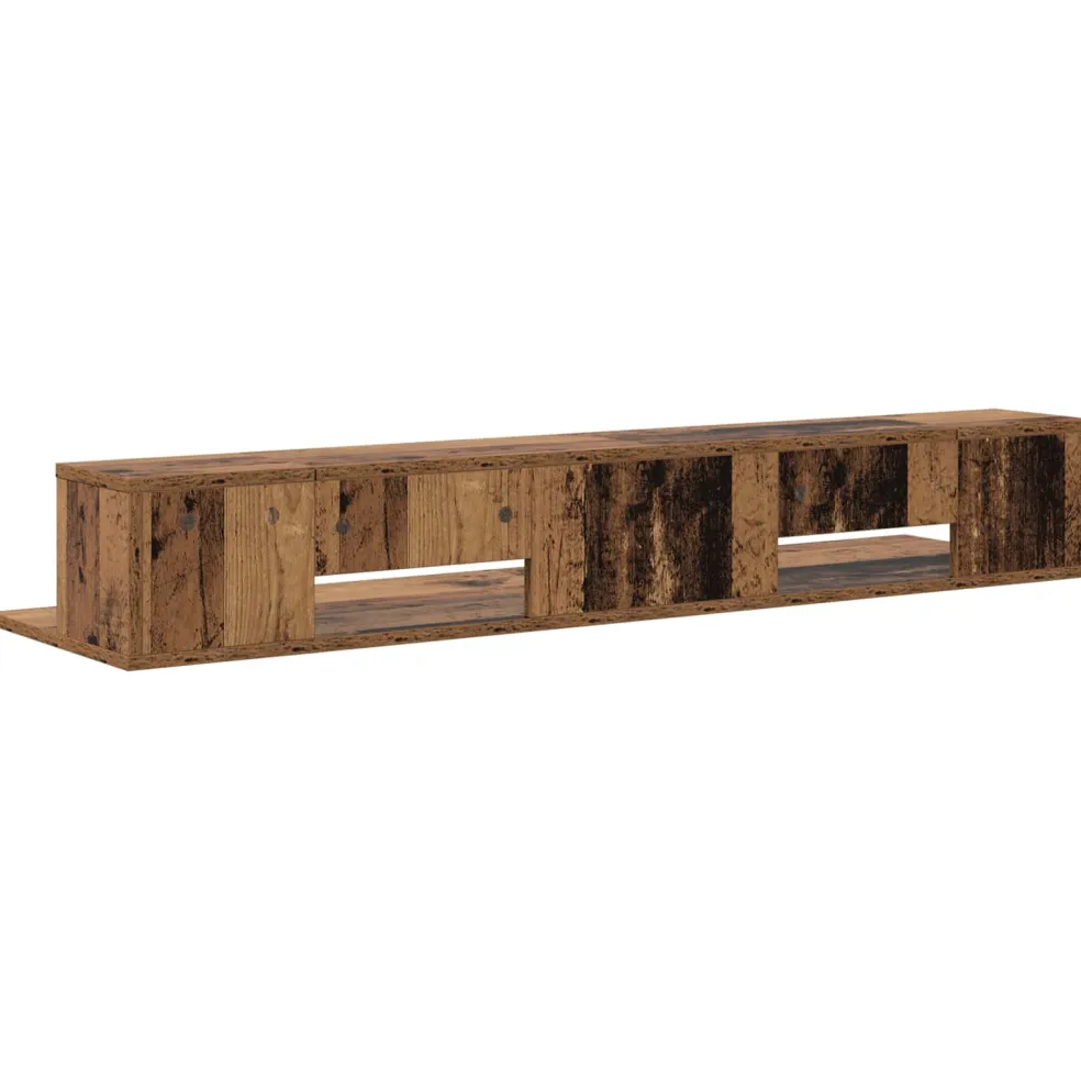 vidaXL studiobureau Oud hout 152 x 36 x 19,5 cm Bewerkt hout