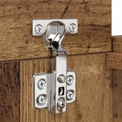 vidaXL studiobureau Oud hout 152 x 36 x 19,5 cm Bewerkt hout