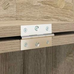 vidaXL studiobureau Sonoma Eiken 152 x 40 x 19,5 cm Bewerkt hout