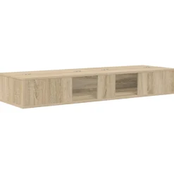 vidaXL studiobureau Sonoma Eiken 152 x 40 x 19,5 cm Bewerkt hout