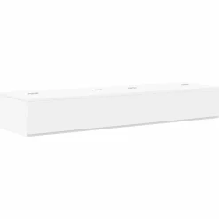 vidaXL studiobureau Wit 152 x 40 x 19,5 cm Bewerkt hout