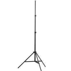 vidaXL Studioset met zwarte achtergrond en lampen 600x300 cm