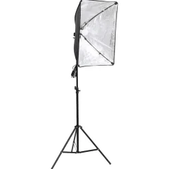 vidaXL Studioverlichtingsset met achtergronden en softboxen