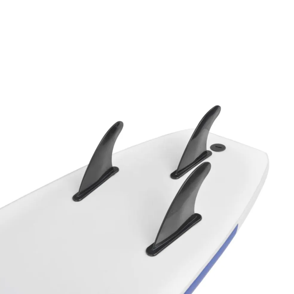 vidaXL Surfplank 170 cm blauw