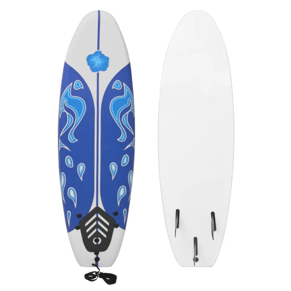 vidaXL Surfplank 170 cm blauw