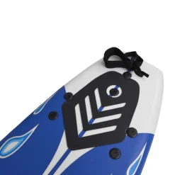 vidaXL Surfplank 170 cm blauw