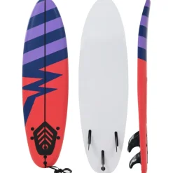 vidaXL Surfplank 170 cm streep