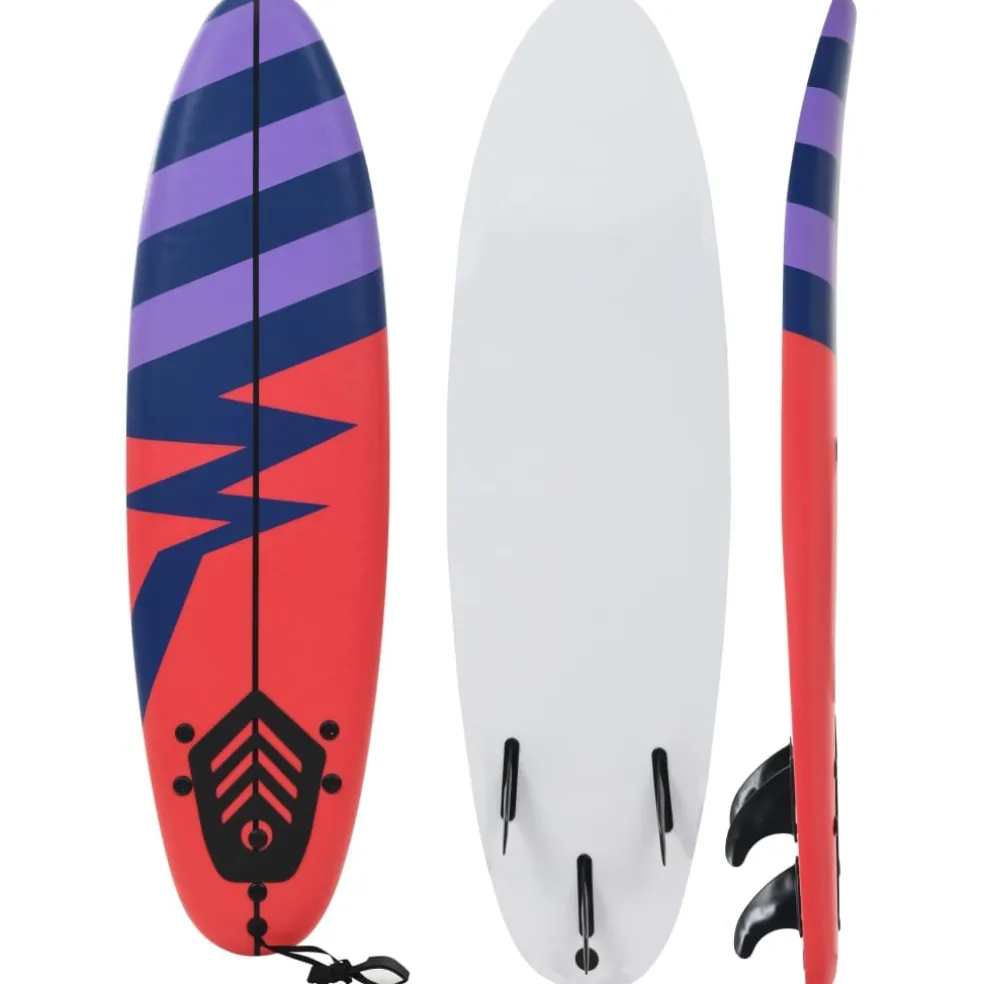 vidaXL Surfplank 170 cm streep