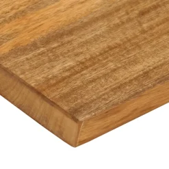 vidaXL Tafelblad met natuurlijke rand 40x20x2,5 cm massief mangohout