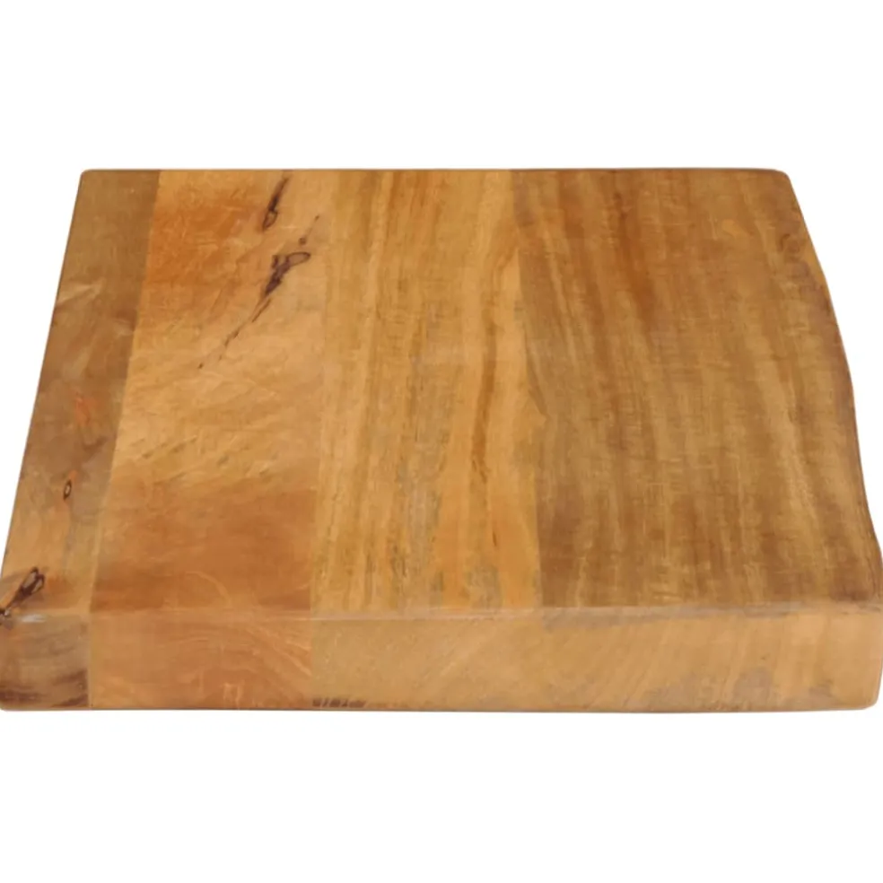 vidaXL Tafelblad met natuurlijke rand 40x20x2,5 cm massief mangohout
