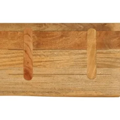 vidaXL Tafelblad met natuurlijke rand 40x20x2,5 cm massief mangohout