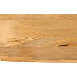 vidaXL Tafelblad met natuurlijke rand 40x20x2,5 cm massief mangohout