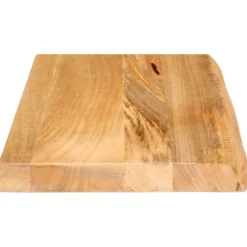 vidaXL Tafelblad met natuurlijke rand 40x20x2,5 cm massief mangohout