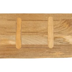 vidaXL Tafelblad met natuurlijke rand 40x20x2,5 cm massief mangohout