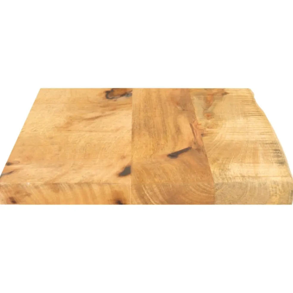 vidaXL Tafelblad met natuurlijke rand 40x20x2,5 cm massief mangohout