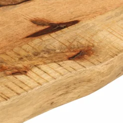 vidaXL Tafelblad met natuurlijke rand 40x20x2,5 cm massief mangohout