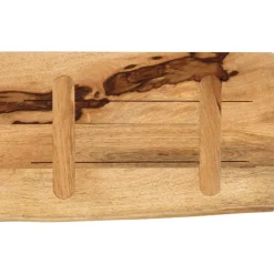 vidaXL Tafelblad met natuurlijke rand 40x20x2,5 cm massief mangohout
