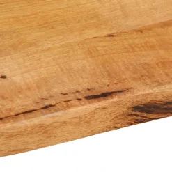 vidaXL Tafelblad met natuurlijke rand 40x40x2,5 cm massief mangohout