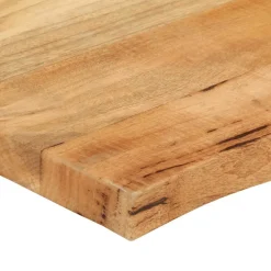 vidaXL Tafelblad met natuurlijke rand 40x40x2,5 cm massief mangohout