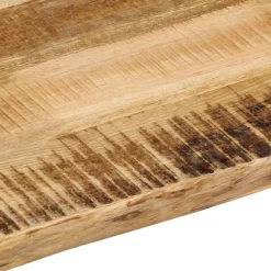 vidaXL Tafelblad met natuurlijke rand 40x40x3,8 cm massief mangohout