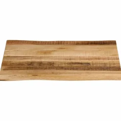 vidaXL Tafelblad met natuurlijke rand 40x40x3,8 cm massief mangohout
