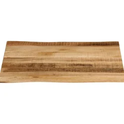 vidaXL Tafelblad met natuurlijke rand 40x40x2,5 cm massief mangohout