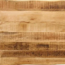 vidaXL Tafelblad met natuurlijke rand 40x40x2,5 cm massief mangohout