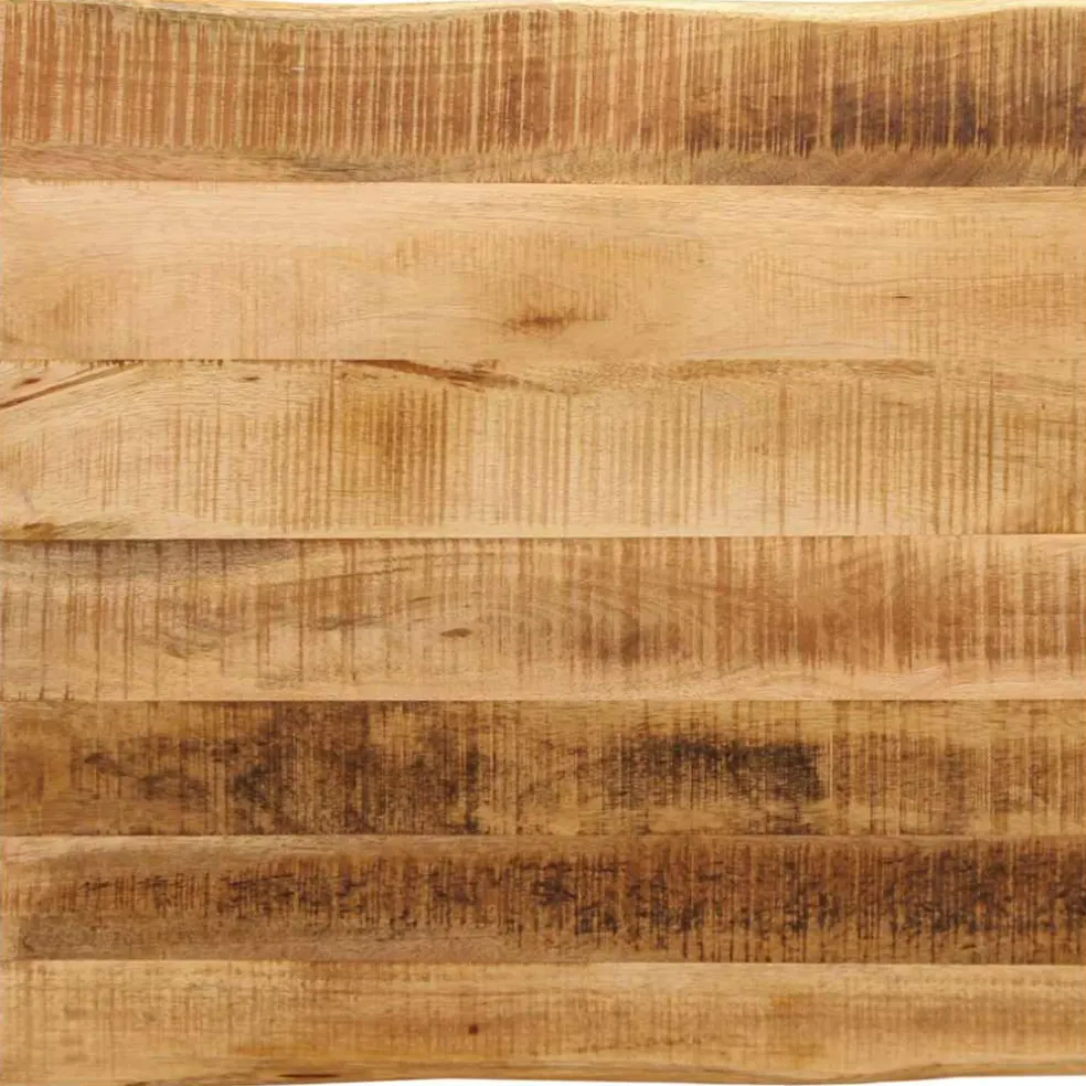 vidaXL Tafelblad met natuurlijke rand 40x40x2,5 cm massief mangohout