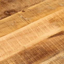 vidaXL Tafelblad ovaal 80x40x3,8 cm massief ruw mangohout