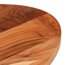 vidaXL Tafelblad ovaal 80x40x3,8 cm massief acaciahout