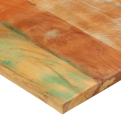 vidaXL Tafelblad rechthoekig 25-27 mm 60x140cm massief gerecycled hout