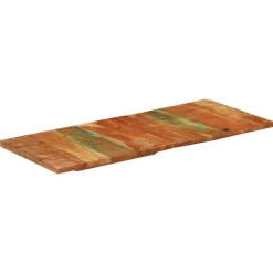 vidaXL Tafelblad rechthoekig 25-27 mm 60x140cm massief gerecycled hout