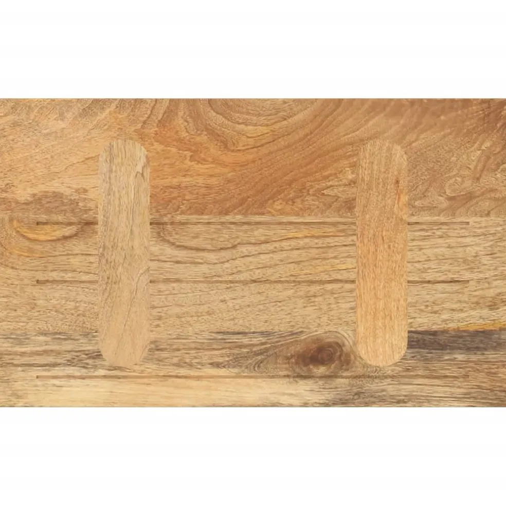 vidaXL Tafelblad rechthoekig 50x20x3,8 cm massief mangohout